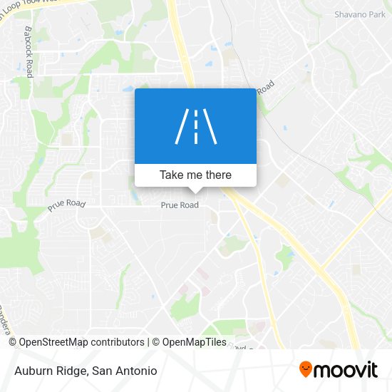 Mapa de Auburn Ridge