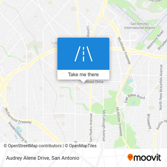 Mapa de Audrey Alene Drive
