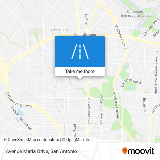 Mapa de Avenue Maria Drive