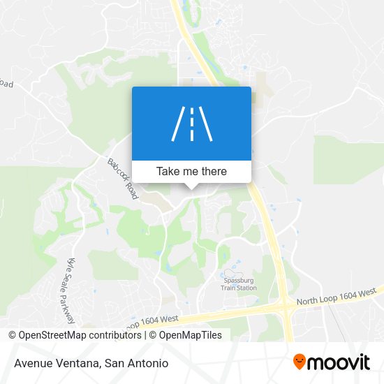 Mapa de Avenue Ventana