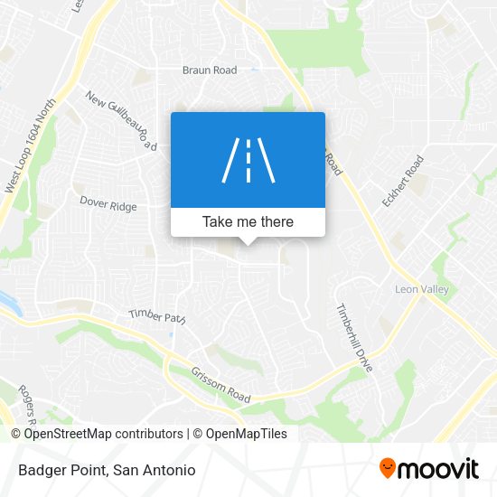 Mapa de Badger Point