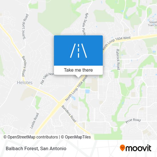 Mapa de Balbach Forest