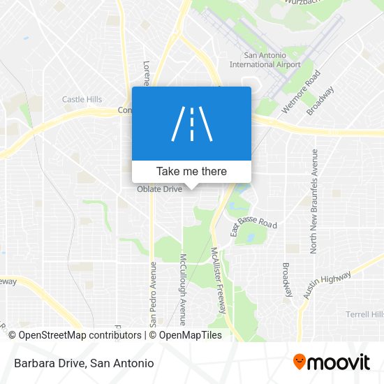 Mapa de Barbara Drive