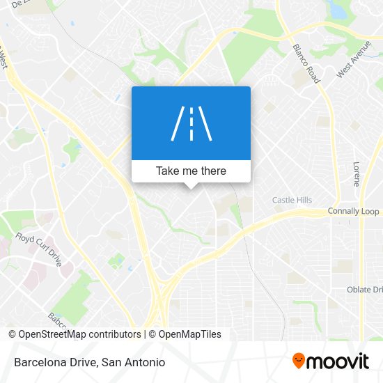 Mapa de Barcelona Drive
