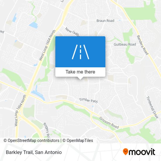 Mapa de Barkley Trail