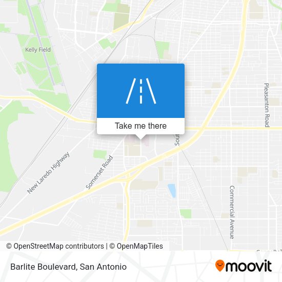 Barlite Boulevard map