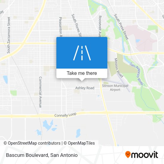 Bascum Boulevard map