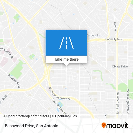 Mapa de Basswood Drive