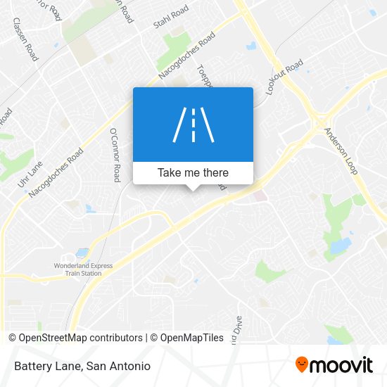 Mapa de Battery Lane