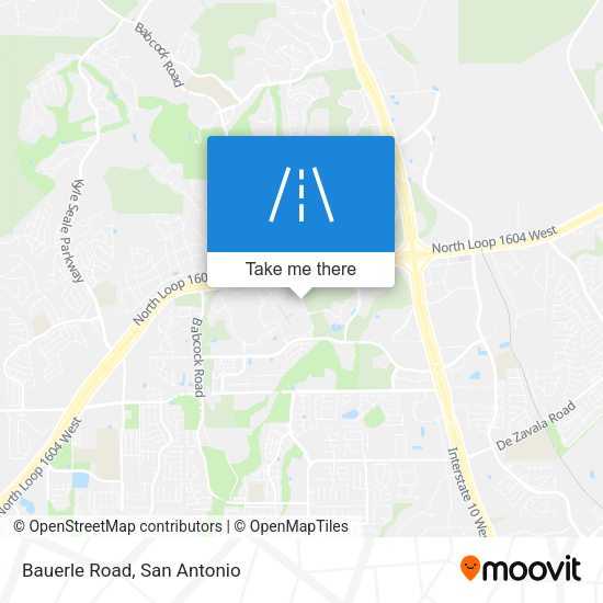 Mapa de Bauerle Road