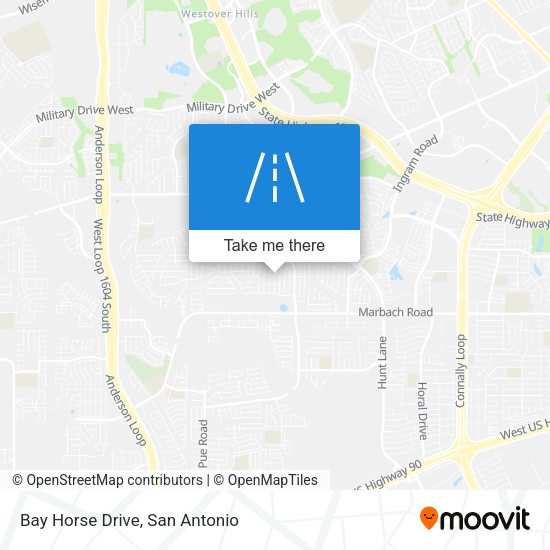 Bay Horse Drive map