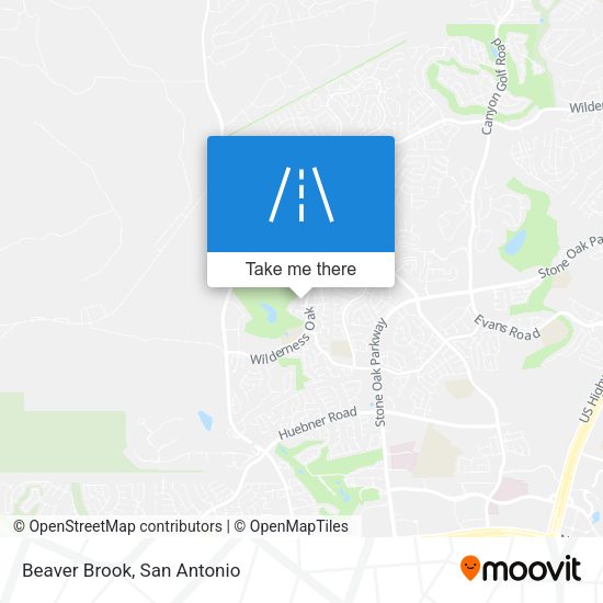 Mapa de Beaver Brook