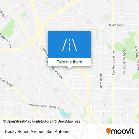 Mapa de Becky Renee Avenue