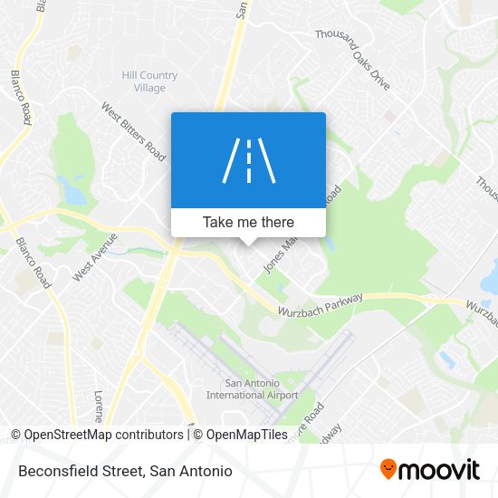 Beconsfield Street map