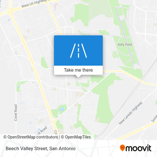 Beech Valley Street map