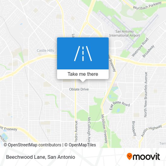 Mapa de Beechwood Lane