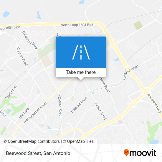 Mapa de Beewood Street
