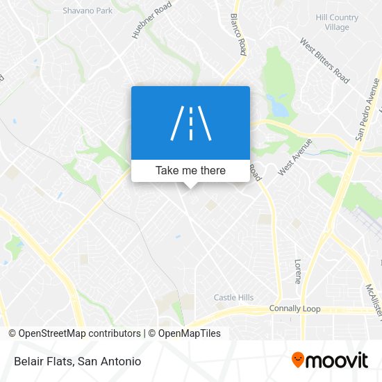 Mapa de Belair Flats