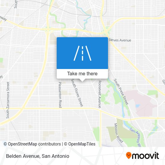 Mapa de Belden Avenue