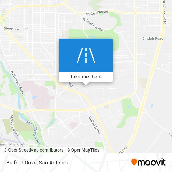 Mapa de Belford Drive