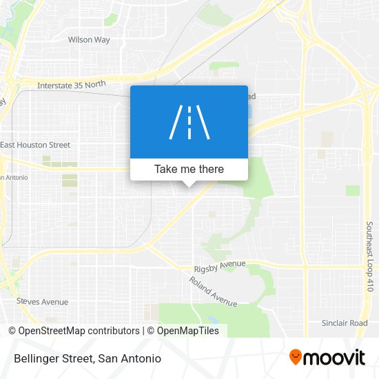 Bellinger Street map