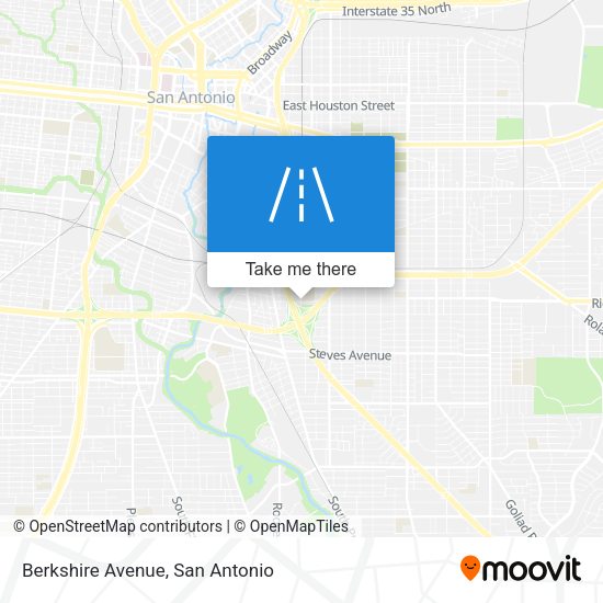 Berkshire Avenue map
