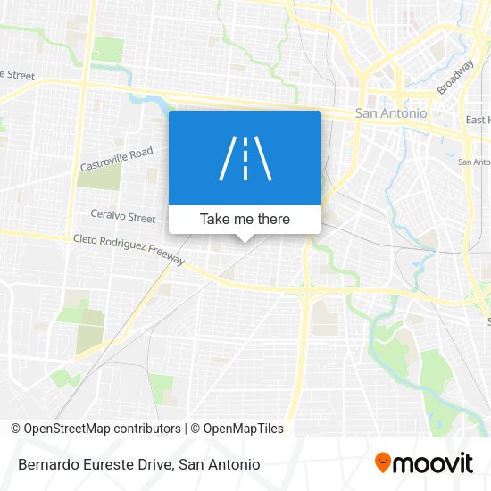 Bernardo Eureste Drive map