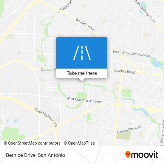 Mapa de Bernice Drive