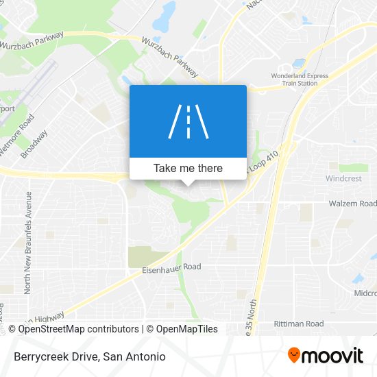 Berrycreek Drive map