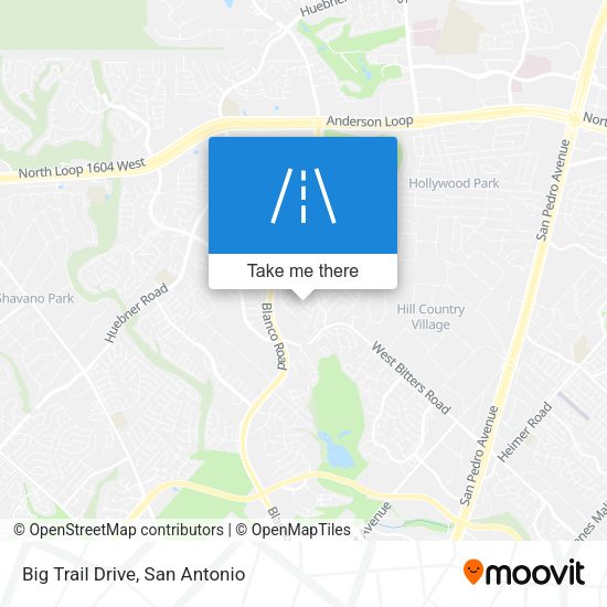 Mapa de Big Trail Drive