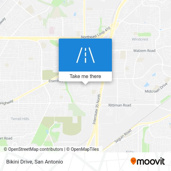 Mapa de Bikini Drive