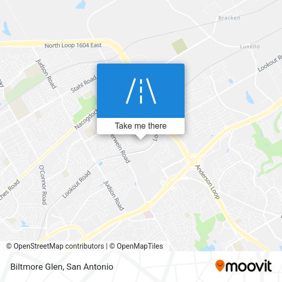 Mapa de Biltmore Glen