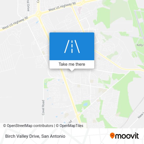 Mapa de Birch Valley Drive