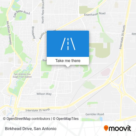 Mapa de Birkhead Drive