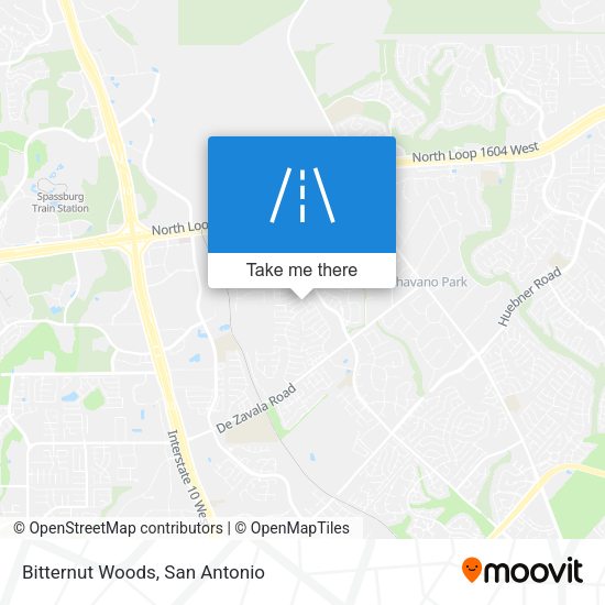 Mapa de Bitternut Woods