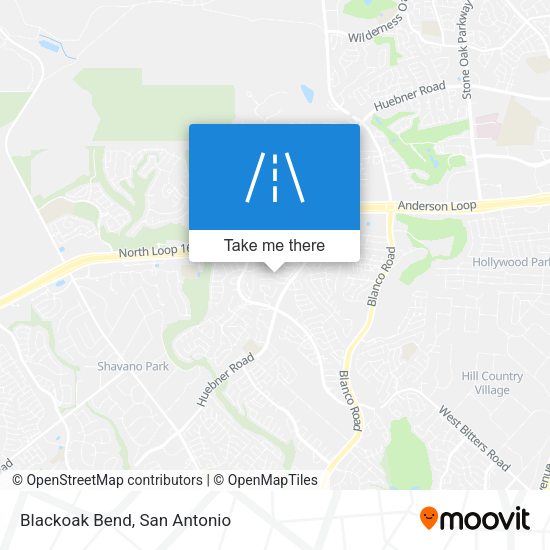 Mapa de Blackoak Bend