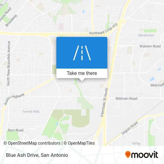 Mapa de Blue Ash Drive