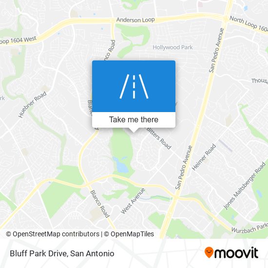 Mapa de Bluff Park Drive