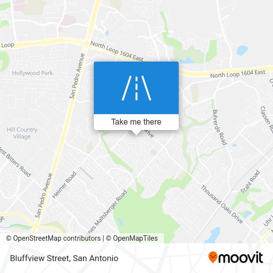 Bluffview Street map