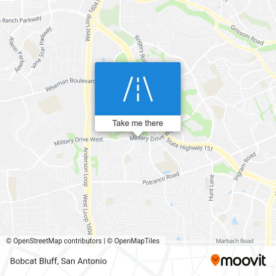 Mapa de Bobcat Bluff
