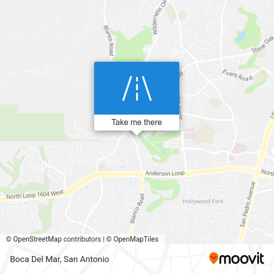 Mapa de Boca Del Mar
