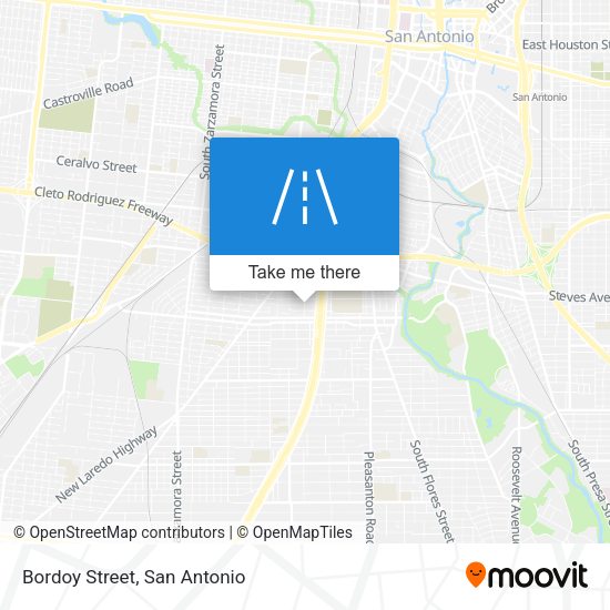 Mapa de Bordoy Street