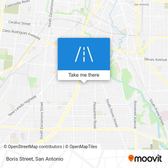 Mapa de Boris Street