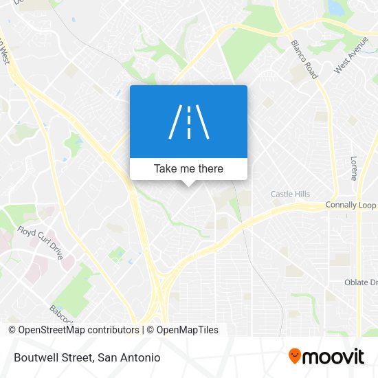 Boutwell Street map