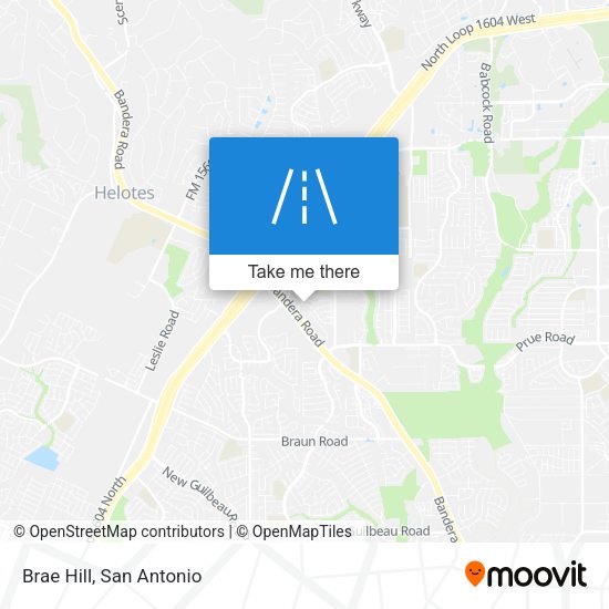 Mapa de Brae Hill