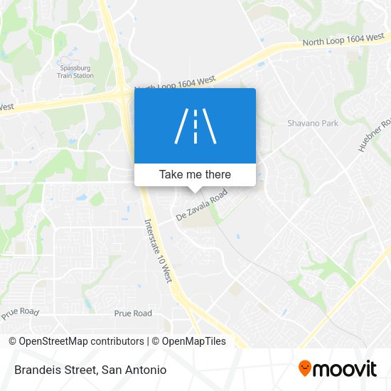 Mapa de Brandeis Street