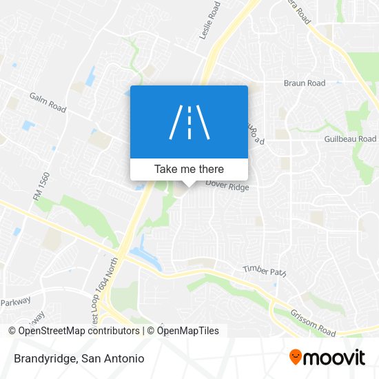 Mapa de Brandyridge