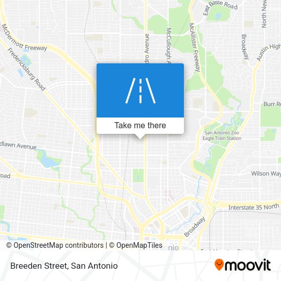 Mapa de Breeden Street