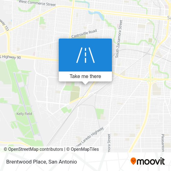 Mapa de Brentwood Place