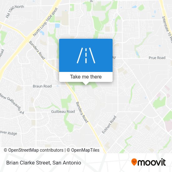 Brian Clarke Street map